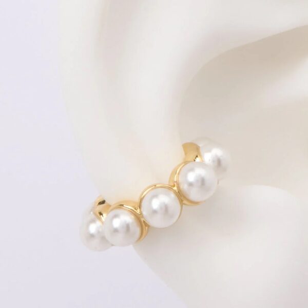 Earcuff Perlas