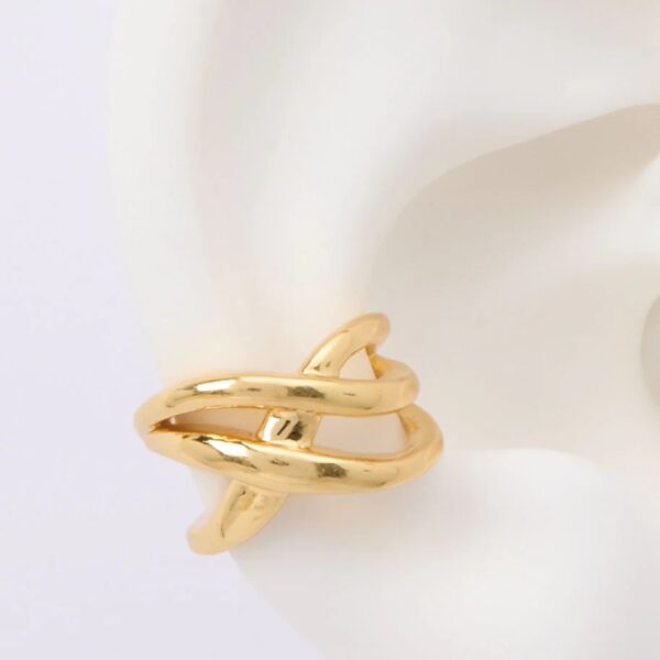 Earcuff doble infinito