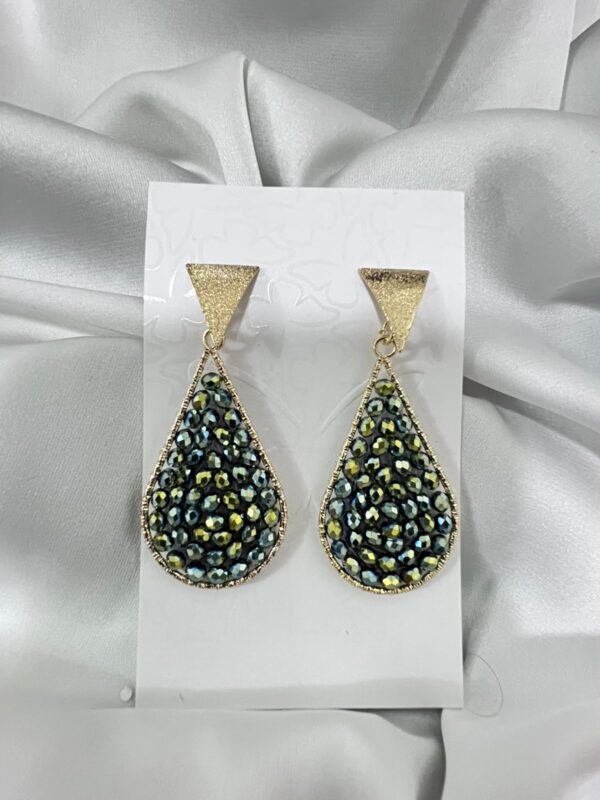 Aretes Lágrimas Rellenas - Image 2