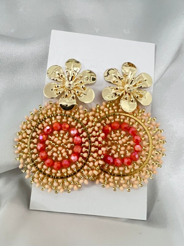 Aretes Rondel Florecitas - Image 3