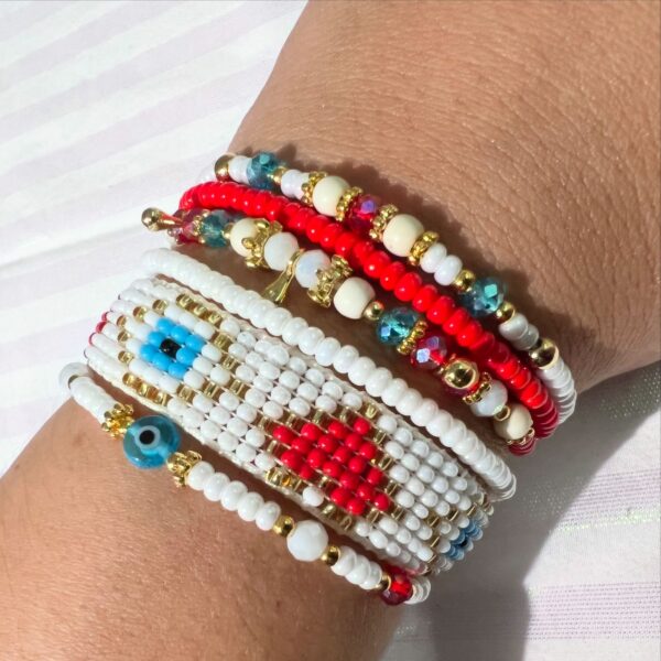 Set Mostacilla Ojo Turco